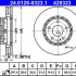 Brzdový kotouč ATE 24.0128-0323 (AT 428323) 