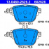 Sada brzdových destiček ATE 13.0460-2626 (AT 602626)