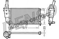 Chladič motoru DENSO (DE DRM13004)