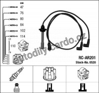 Sada kabelů pro zapalování NGK RC-AR201 - ALFA ROMEO