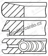 Sada pístních kroužků GOETZE 08-112700-00