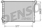 Chladič motoru DENSO (DE DRM05101)