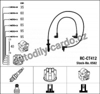 Sada kabelů pro zapalování NGK RC-CT412 - CITROËN