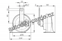 Houkačka BOSCH 0986AH0502