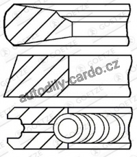 Sada pístních kroužků GOETZE 08-143000-00