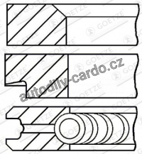 Sada pístních kroužků GOETZE 08-175500-00