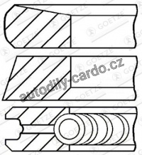 Sada pístních kroužků GOETZE 08-422000-00
