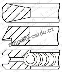 Sada pístních kroužků GOETZE 08-134100-00