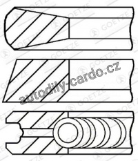 Sada pístních kroužků GOETZE 08-135300-00