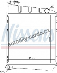 Chladič motoru NISSENS 60519