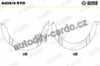 Distanční kotouč klikové hřídele GLYCO A214/4 STD - sada