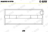 Ložiska klikové hřídele GLYCO H1095/5 STD - sada