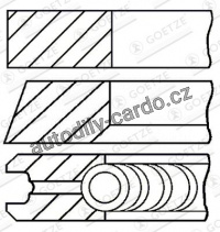 Sada pístních kroužků GOETZE 08-336500-00