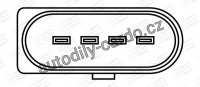 Zapalovací cívka CHAMPION (CH BAE408AE/245) - AUDI, SEAT, ŠKODA, VW