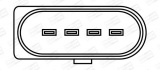 Zapalovací cívka CHAMPION (CH BAE408AE/245) - AUDI, SEAT, ŠKODA, VW
