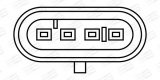 Zapalovací cívka CHAMPION (CH BAE506D/245) - AUTOBIANCHI, FIAT, LANCIA, ZASTAVA