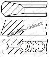 Sada pístních kroužků GOETZE 08-785200-00