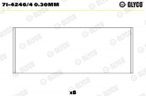 Ojniční ložisko GLYCO 71-4246/4 0.30MM - sada