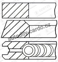 Sada pístních kroužků GOETZE 08-305400-10