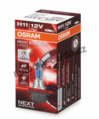 Autožárovka OSRAM Night Breaker LASER H11 12V 55W 64211NL