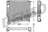 Chladič motoru DENSO (DE DRM05021)