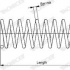Pružina tlumiče pérování MONROE (MOSP0001, MO SP0001), přední  - RENAULT TWINGO