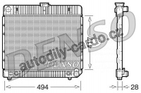 Chladič motoru DENSO (DE DRM17021)