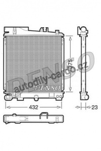Chladič motoru DENSO (DE DRM05029)