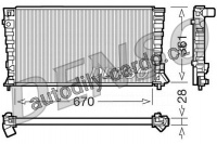 Chladič motoru DENSO (DE DRM07020)