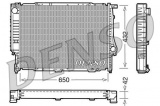 Chladič motoru DENSO (DE DRM05055)