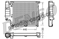 Chladič motoru DENSO (DE DRM05038)