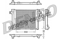 Chladič motoru DENSO (DE DRM05036)