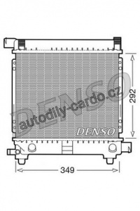 Chladič motoru DENSO (DE DRM17027)