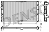 Chladič motoru DENSO (DE DRM26040)