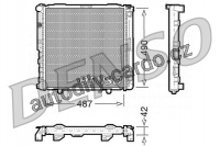 Chladič motoru DENSO (DE DRM17031)