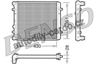Chladič motoru DENSO (DE DRM32002)