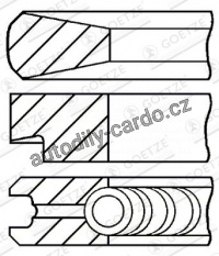 Sada pístních kroužků GOETZE 08-335400-00