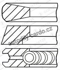 Sada pístních kroužků GOETZE 08-783200-00
