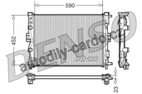 Chladič motoru DENSO (DE DRM23055)