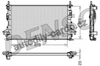 Chladič motoru DENSO (DE DRM23083)