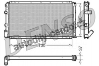 Chladič motoru DENSO (DE DRM23091)