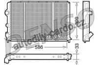 Chladič motoru DENSO (DE DRM23050)