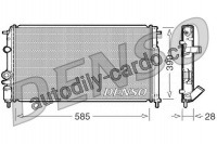 Chladič motoru DENSO (DE DRM23052)