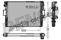 Chladič motoru DENSO (DE DRM12005)
