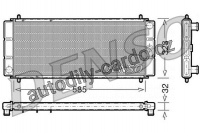 Chladič motoru DENSO (DE DRM24011)