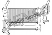 Chladič motoru DENSO (DE DRM13005)