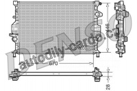 Chladič motoru DENSO (DE DRM10088)