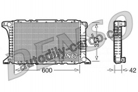 Chladič motoru DENSO (DE DRM10090)