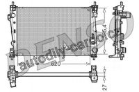 Chladič motoru DENSO (DE DRM01006)