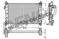 Chladič motoru DENSO (DE DRM01007)